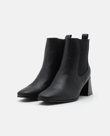 [EO001] Even&Odd  kort laarzen black